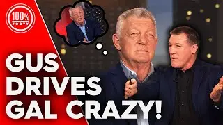 Gal ERUPTS after Gus keeps bringing up the same clip! 🤣 | Wide World of Sports