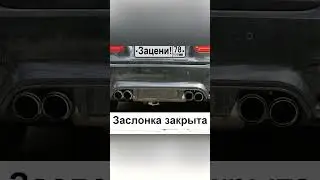 Заслонка на выхлопную систему 