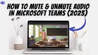 How To Mute & Unmute Audio in Microsoft Teams ✅