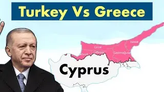 Turkey and Greece Fight | Cyprus Issue | Two State Solution | History | Geography #upsc