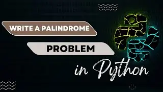 Palindrome program in python