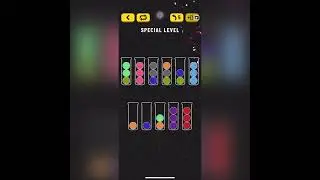 Ball Sort Special Level (after Level 3915)