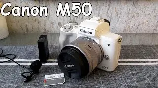 Моя новая камера Canon M50.