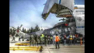 Antonov 124 en México; así llegaron los Cougars de la FAM