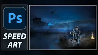 MEDIEVAL! My Entry to Benny Productions Monthly Photoshop Battle | Photoshop Speed Art