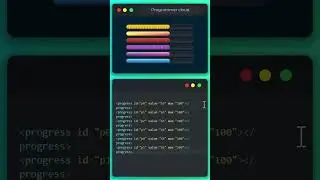 📊🔧 Custom Progress Bars with HTML & CSS! 💻