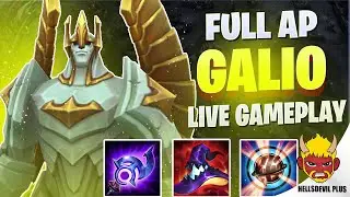 HOW TO MASTER FULL AP GALIO IN WILD RIFT - Wild Rift HellsDevil Plus Gameplay