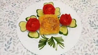 КАРТОФЕЛЬНЫЕ ГНЕЗДА С ФАРШЕМ И ГРИБАМИ