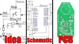 From Idea to Schematic to PCB - How to do it easily!