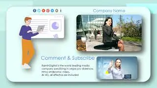 Sony Vegas Pro - Company News Corporate Promo Intro - Business Profile