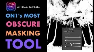 HOW TO USE ON1 PHOTO RAW'S MOST OBSCURE MASKING TOOL FOR PRECISE MASKING