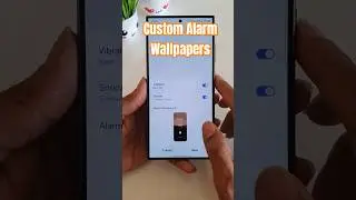 Custom Alarm Wallpapers for Samsung S24 Ultra | One UI 6.1 📱✨  #S24Ultra #OneUI6 #AlarmWallpaper