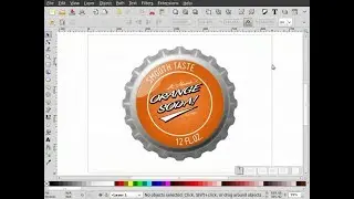 heathenX Inkscape Tutorials: episode 101 - Drawing a bottle cap