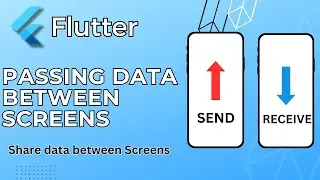 HOW TO EASILY PASS DATA between screens in Flutter 