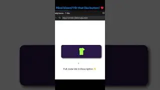 🛒T-Shirt Order Button Using HTML & CSS 