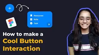 Floating Button Interaction in Figma | Animations using Figma | Figma Tutorial | DoCoNation