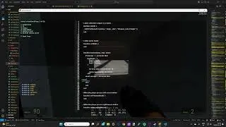 Gmod 9 ingame Lua Editor - Testing various features (Code Blocks and Load/Save/Rename)