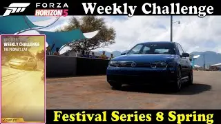 Forza Horizon 5 - Weekly Challenge Spring Forzathon with 2003 Volkswagen Golf R32 | Xbox Series