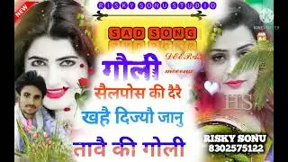 गोली सैलपोस की दैरै खहै दिज्यौ जानू तावै की गोली/ मीणावाटी सॉन्ग