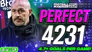 Want 4.7+ GOALS Per Game? My BEST 4231 FM24 Tactic! | Best FM24 Tactics