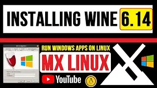 How to Install Wine 6.14 on MX Linux 21 RC | Install Wine on Debian 11 | Wine-Staging MX Linux