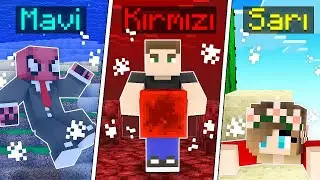 YANLIŞ BLOĞA DEĞMEK YASAK 🟥🟨💀 - Minecraft