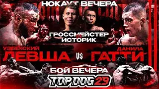 Russian Bare Knuckle | Gatti VS Uzbekskiy Levsha 2, Grossmeister VS Istorik |TOP DOG 29