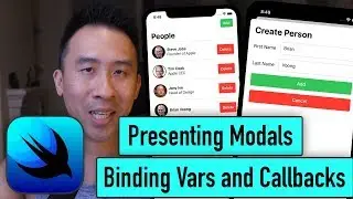 SwiftUI: Presenting Modals and Bindings with Callbacks