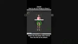 How to use CC4 Morph in iClone 8? Character Creator Tutorial #cc4 #charactercreator4