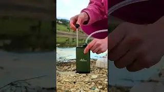 DRINKING RIVER WATER? 💧| Water Filter Gadget! 