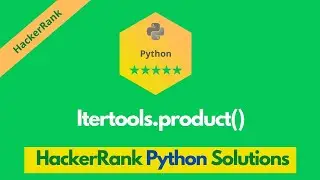 HackerRank Itertools.product() problem solution in Python | Python solutions | Programmingoneonone