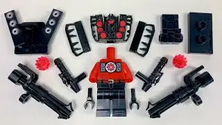 LEGO Skibidi Toilet - Titan Speakerman 2.0 (3D Printed) | Unofficial Minifigures レゴ 레고
