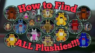 How to Get ALL Plushies!!! | Full FNAF RP | Roblox