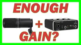 Zoom ZDM-1 + Cheap Audio Interface [Behringer UM2]