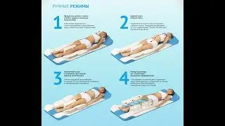 Массажный матрас с пультом US MEDICA Ocean Pro