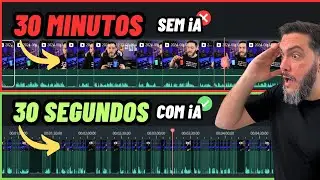 FAÇA CORTES AUTOMÁTICOS em seus VÍDEOS [INTELIGENCIA ARTIFICIAL] - Wondershare Filmora + Novidades!