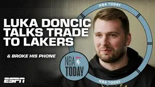 Luka Doncic interview: Getting traded by to the Lakers, his return to Dallas & MORE 🍿 | NBA Today