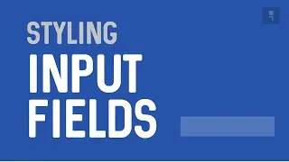 Style Input fields with CSS - (4 examples)
