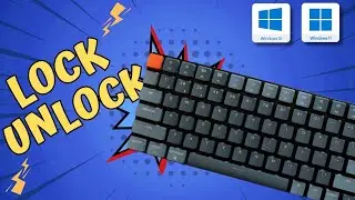 How to Lock & Unlock Your Keyboard on Windows 10 & 11 | Unlock Hidden Keyboard Secrets