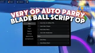 *OP* Blade Ball Best Script Op🔥| Very Op Auto Parry, Auto Spam, Ai Walk And More! | Mobile/PC