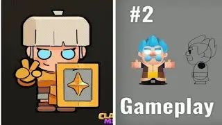 (4 геймплея-1 видео) Видеообзор героя Shield Maiden😯👀 #clashmini