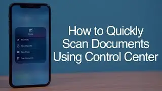 How to Scan Documents Quickly Using Control Center