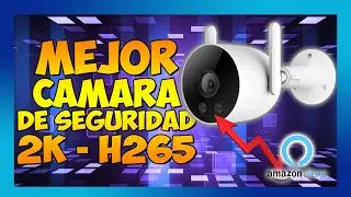 🥇 CÁMARA de VIGILANCIA WIFI EXTERIOR - IMILAB EC3 Lite 2K (Alexa y Google Home)