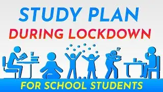 STUDY PLAN DURING LOCKDOWN | Best Time Table For School Students