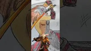 #music #only1art #juggernaut #art #арт #дота2 #дота #dota2 #sketchbook #sketch #shortsart #шортс