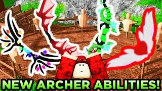 Every NEW Archer Ability in Roblox Treasure Quest