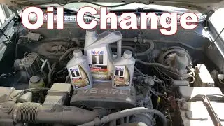 How to Change Oil Toyota Sequoia and Toyota Tundra 4.7L