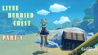 Liyue All Buried Chest Location Part - 1 | Hidden Chest Genshin Impact