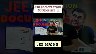 Documents required for JEE 2024 Registration 