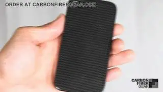 monCarbone Hovercoat Carbon Fiber iPhone 4 / 4S Case from CarbonFiberGear.com
